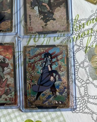 Set 6 Carte Naruto Kayou XR Serie L5 - Rarissime