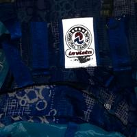 Zaino Invicta Quasarl anni ’90 Fantasia blu