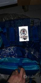 Zaino Invicta Quasarl anni ’90 Fantasia blu