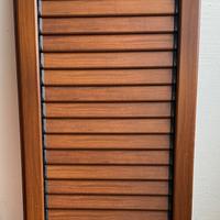 Persiana in alluminio alette apribili