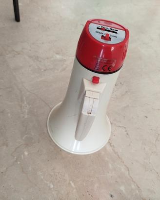 MAGAFONO BIANCO E ROSSO 