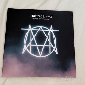Doppio vinile Motta dal vivo Auditorium LP bianchi