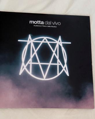 Doppio vinile Motta dal vivo Auditorium LP bianchi