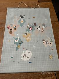 Quadro in stoffa da appendere