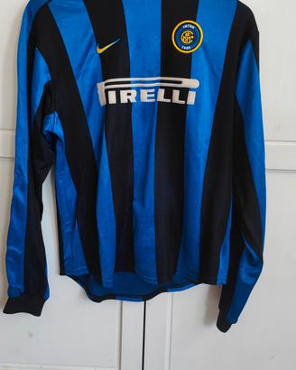 Maglia inter Nike Pirelli anni 90 e pantaloncino