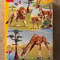 LEGO 3 in 1 - Giraffa/Leone/Gazzella