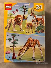 LEGO 3 in 1 - Giraffa/Leone/Gazzella
