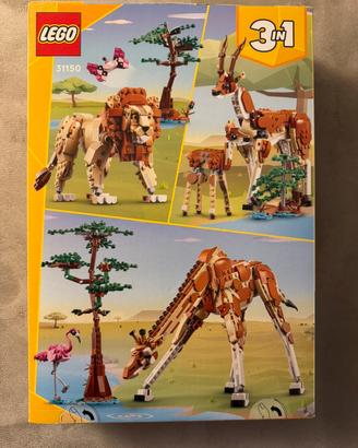 LEGO 3 in 1 - Giraffa/Leone/Gazzella