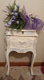 Comodino shabby chic