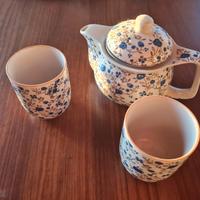 set tazzine e teiera originale cinese