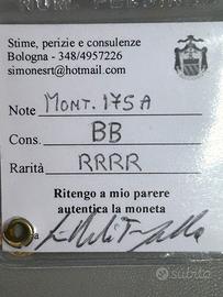 Moneta estremamente rara: RRRR