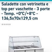 saladette per ristorazione 