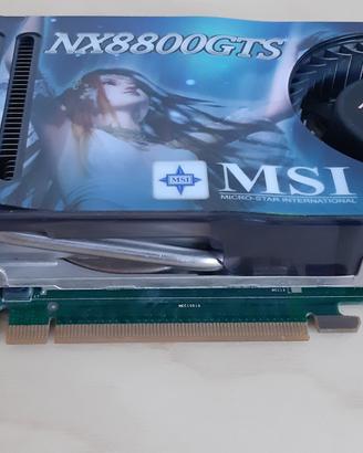 SCHEDA GRAFICA MSI GeForce 8800 GTS 320MB GDDR3 PC