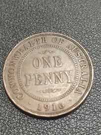 moneta 1  penny 1916 - Australia