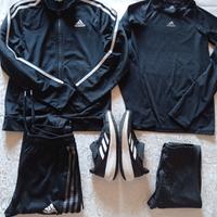 ADIDAS: tg 10/12 anni + scarpe n. 36 (Fr)