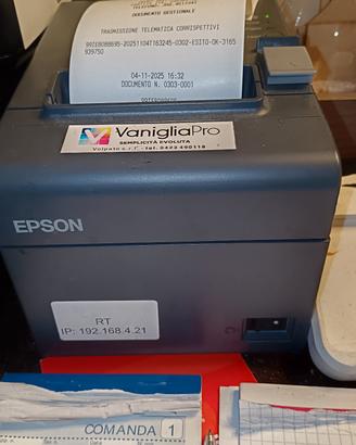Stampante fiscale per attività commerciali EPSON