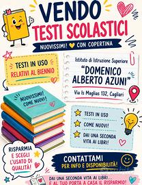 Libri scolastici Ist. Azuni di Cagliari