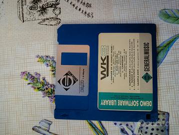 Floppy Disk General Music WK3 Demo Software