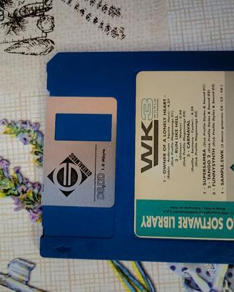 Floppy Disk General Music WK3 Demo Software