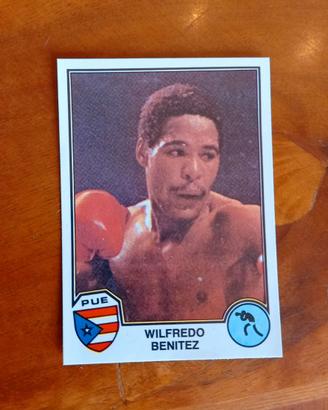 Figurina Wilfredo Benitez Eurofootball 82 nuova