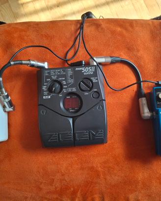 chitarra  elettrica   piu'  pedali