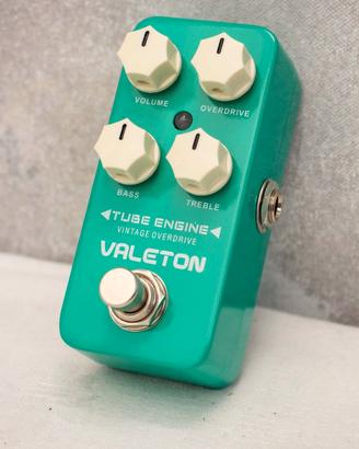 Pedale mini overdrive vintage Valeton Tube Engine