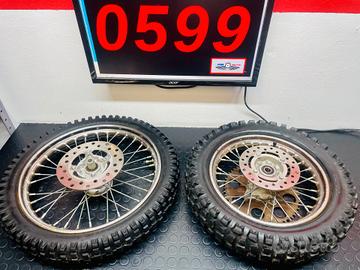 COPPIA RUOTE HM 50 BAJA MINI 12 e 15 pollici