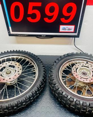 COPPIA RUOTE HM 50 BAJA MINI 12 e 15 pollici