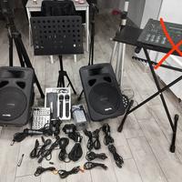 casse audio e strumentazione 