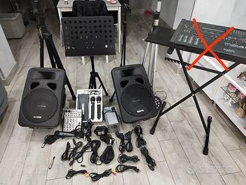 casse audio e strumentazione 