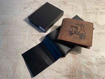 Portafoglio in pelle-Vespa-Nuovo in scatola