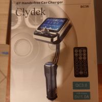 Adattatore Radio per la Auto fm bluetooh Clydek