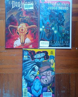 Dog Moon + Batman/Judge Dredd Die Laughing #1 +