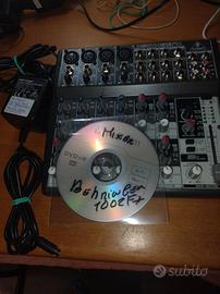 Mixer Bheringer 1202fx 1002fx+Phonic Elix Board 12