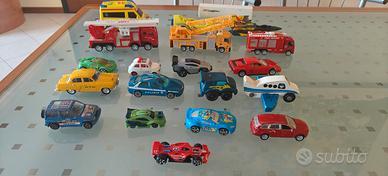 20 macchinine miste Hot Wheels BBurago Siku 