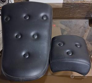 Sella sdoppiata completa Moto Guzzi Custom