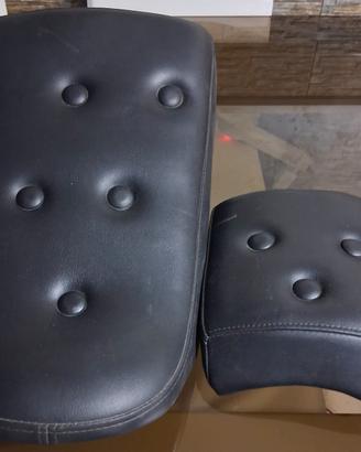 Sella sdoppiata completa Moto Guzzi Custom