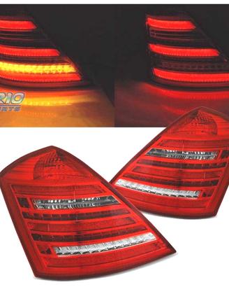 FANALI PER MERCEDES W221 CLASSE S 05-09 LED DINAMI