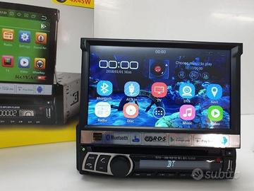 Autoradio 1din 7 pollici lettore cd/dvd android 9