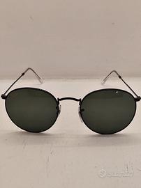 Occhiali da sole Ray-Ban Round Metal neri