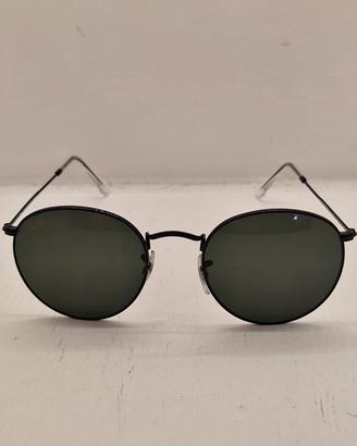 Occhiali da sole Ray-Ban Round Metal neri