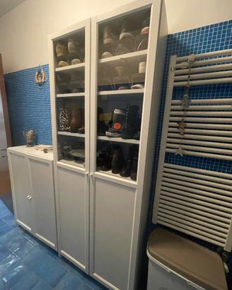 Ante Oxberg Ikea per Billy 40 x 192 con pomelli