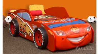 Letto saetta mcqueen bambino in MDF