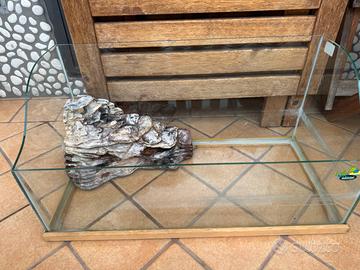 Aquario per tartarughe + mangime