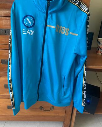 Tuta SSC Napoli EA7 D10S Maradona Azzurra -