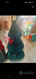 albero di natale in carta richiudibile h.1 metro