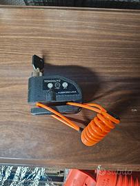 allarme con blocca disco moto 