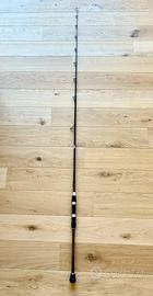 Canna da pesca mono pezzo azione pesante