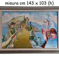 3 quadri d'autore - a olio pregiata fattura