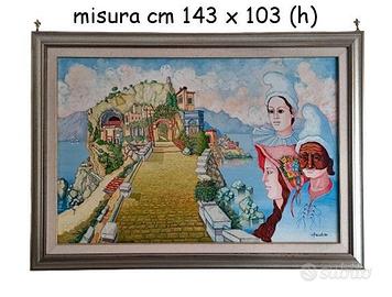 3 quadri d'autore - a olio pregiata fattura